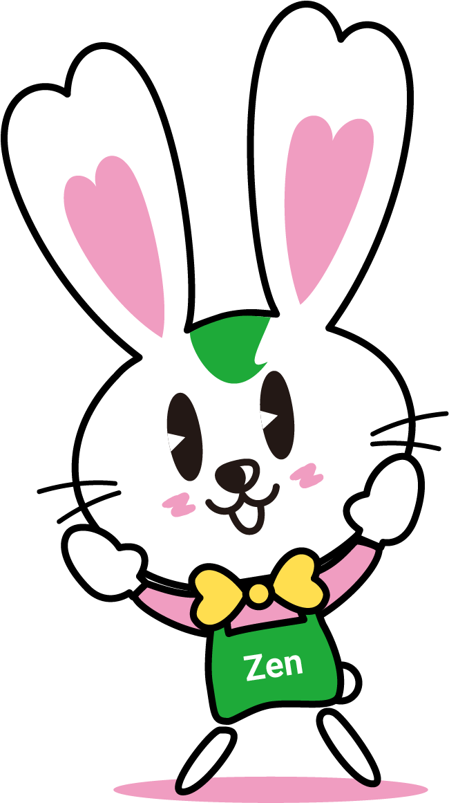 マスコットキャラクターのラビーちゃん